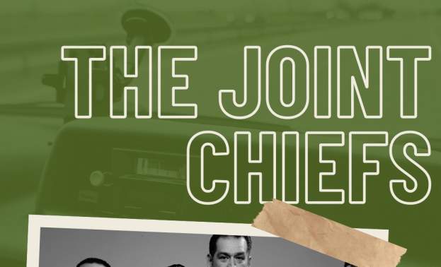 Event Graphic promoting The Joint Chiefs Band as a featured musical guest for Gilroy Downtown Live Summer Concert Series.