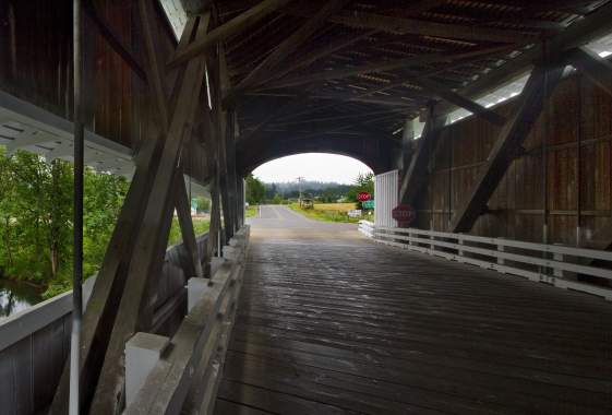 Unity Covered Bridge by David Putzier