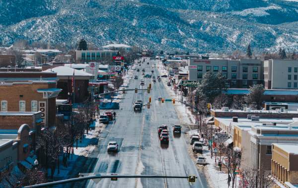 Winter in Downtown Cedar City