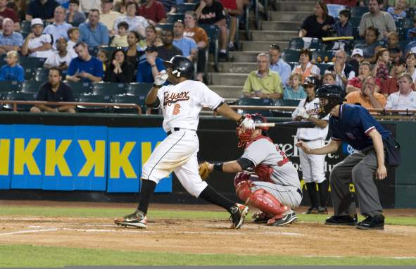 Baysox game at Prince George's Stadium