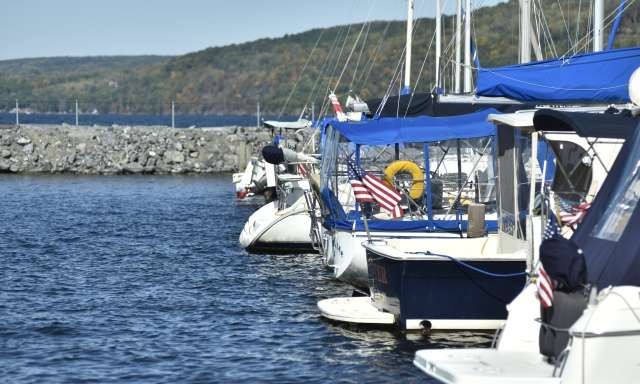 Boats in Marina