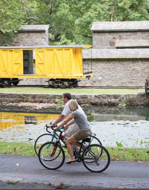Bike + Hike at Hagley