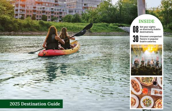 2025 Visit Dublin Ohio Destination Guide Cover