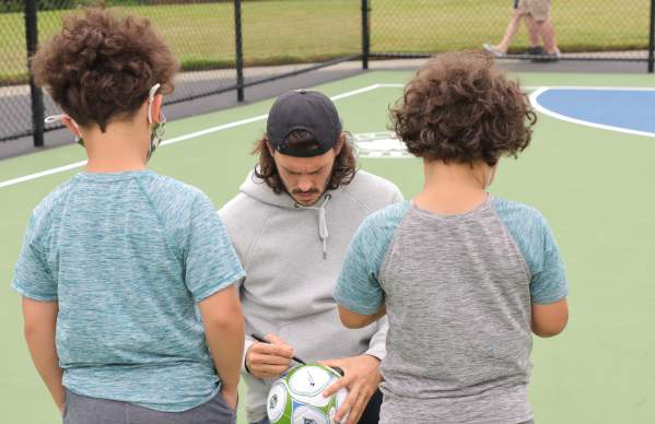 Soccer Ball Signing