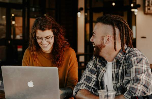 People with laptop