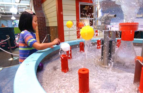 Hands on Museum fountain