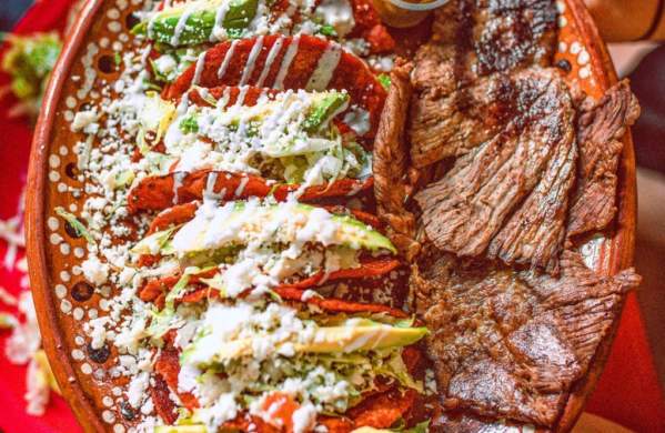 Delicious and colorful Mexican cuisine