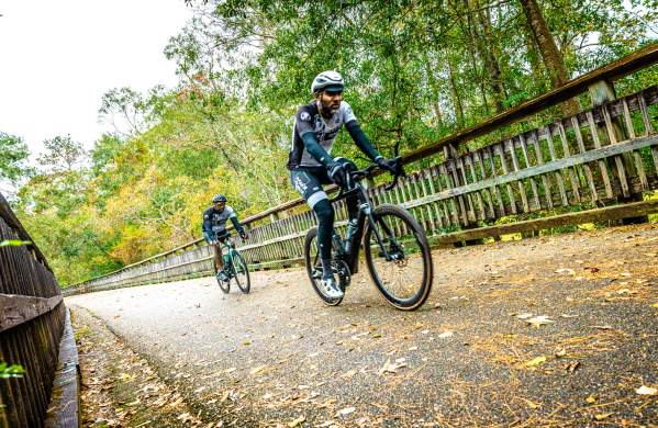 Cycling on the Tammany Trace