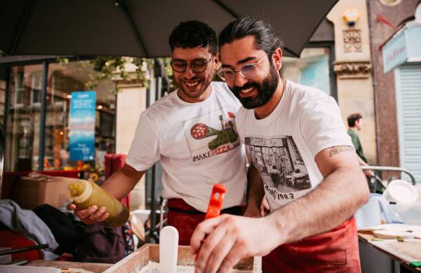Manchester Flower Festival: Food and drink stall