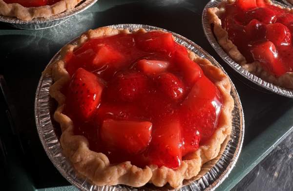 Fresh baked pies at Tastes of Home Bakery in Downtown Huntingdon
