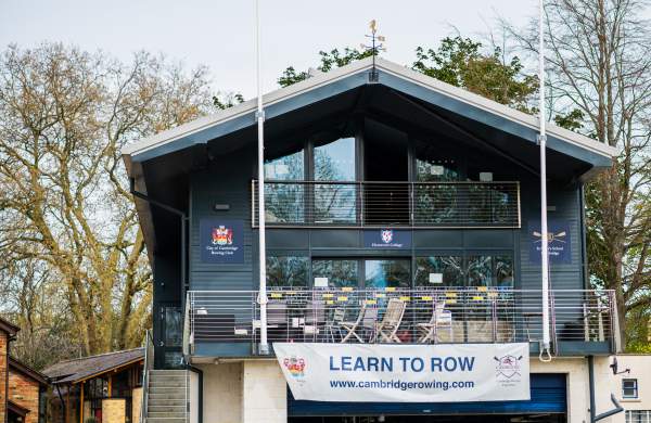 A Cambridge boathouse