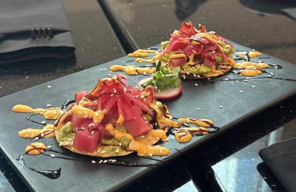 Tuna Tostada