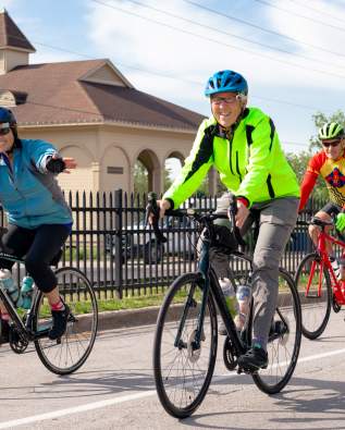 Cycling Riverside Drive 2021