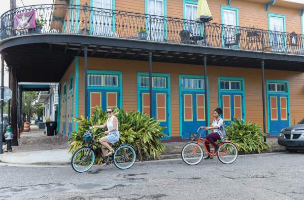 Biking in New Orleans
