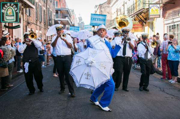 French Quarter Festival Second Line