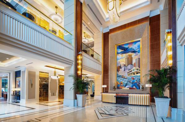Higgins Hotel Lobby