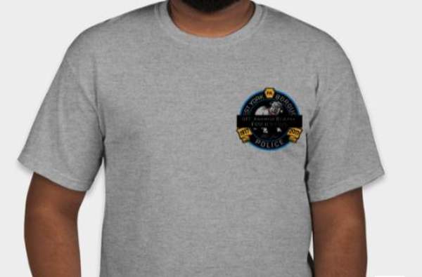 tshirt for Officer Andrew Duarte