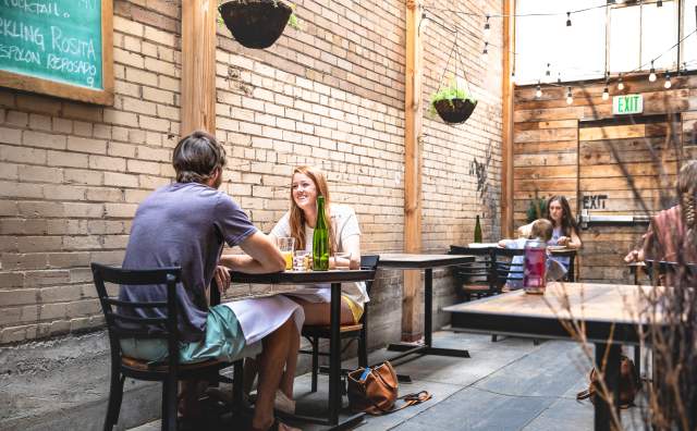 Patio Dining at Eva