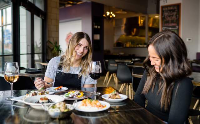 Meditrina is one of our favorite spots to wine and dine