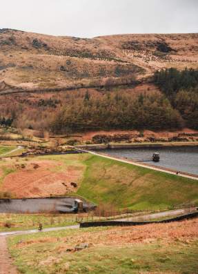 Dovestone Reservoir from Greenfield, Oldham