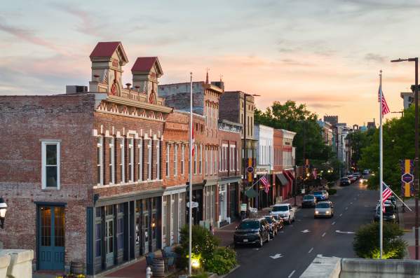 downtown-sunset