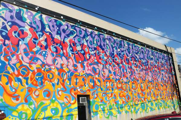 Selma to Montgomery Mural Downtown