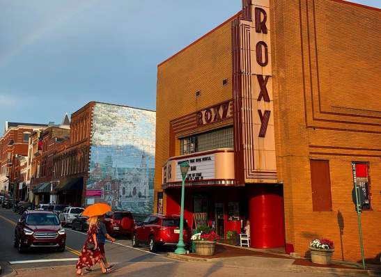 Couple at the Roxy Regional Theatre