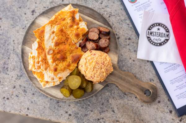 Amsterdam Cafe, pimento cheese trail