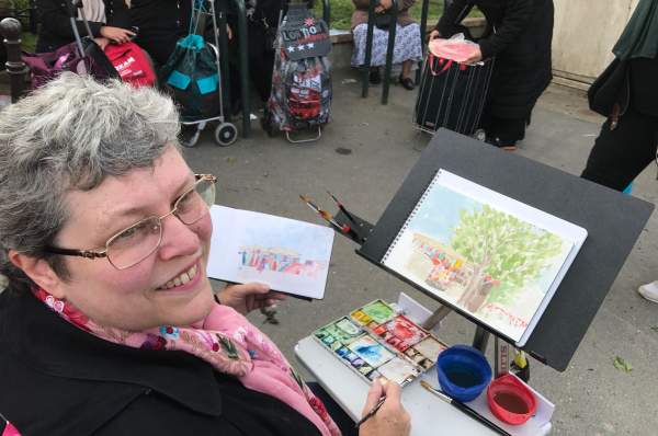 Leslie Brasher, Auburn-Opelika Art Showcase artist