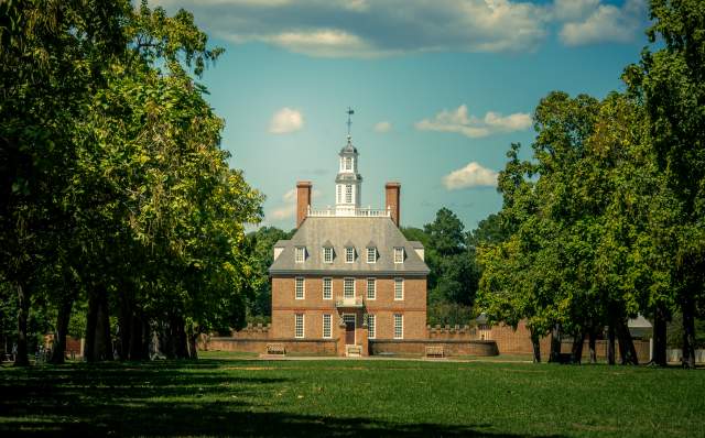 Governor's Palace at Colonial Williamsburg