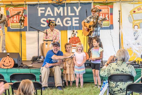 Richmond Folk Festival kids area