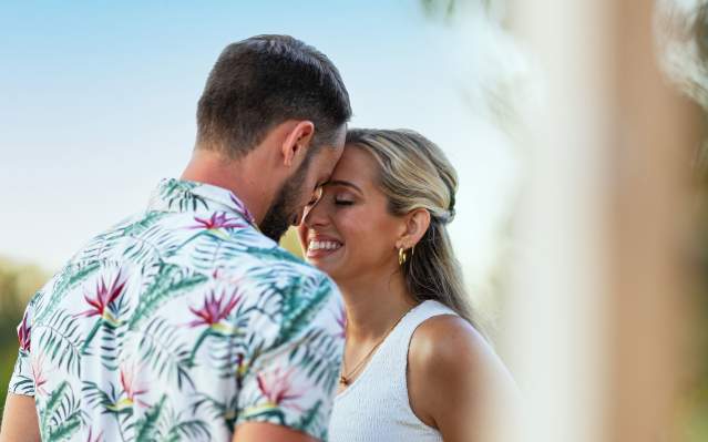Close-up of Bride and Groom