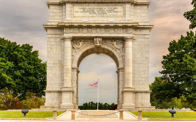 Valley Forge Park Arch