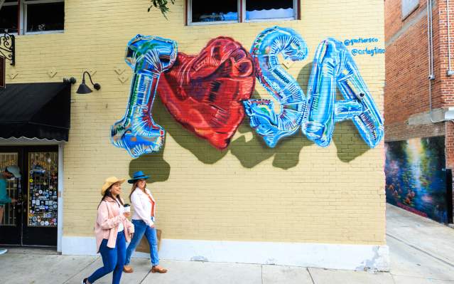 Santa Ana, California Art Walk