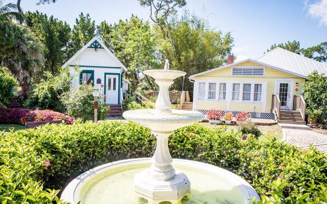 Punta Gorda History Park Fountain