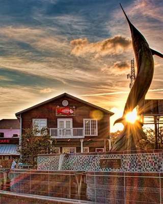 Red Fish Grill Sunset