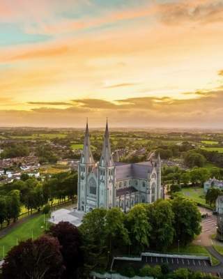 View of St. Patrick's Cathedral, County Armagh