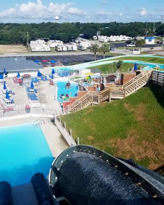 Salty Pirate Water Park On Emerald Isle, NC