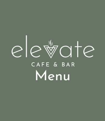 elevate cafe & bar logo - menu