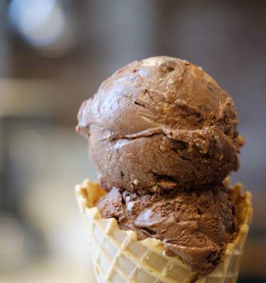 Ice cream at Owowcow in Easton, Pa