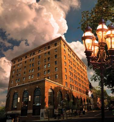 Exterior of Historic Hotel Bethlehem
