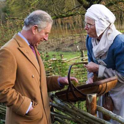 Prince Charles at Weald & Downland Living Museum