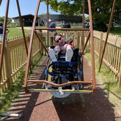 Longdown Activity Farm - Accessible Swing