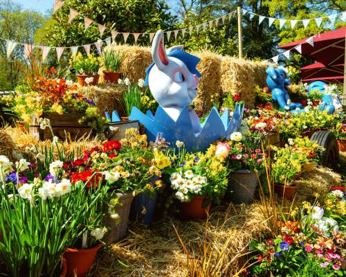 Paultons Park - Easter Decorations