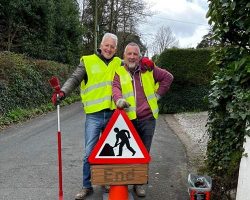 Sidmouth Volunteers & Road Wardens Fix Over 400 Potholes, Saving Significant Costs