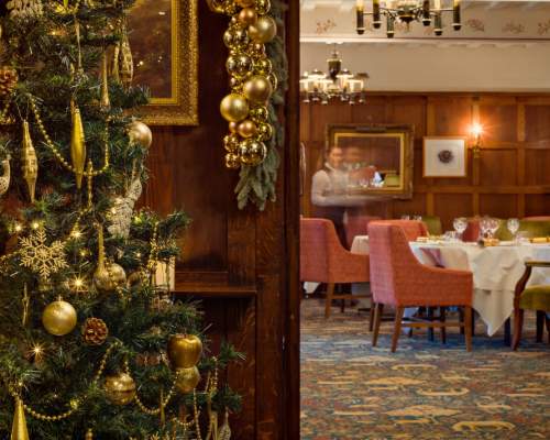 Christmas Lunch in the New Forest at Montagu Arms Hotel