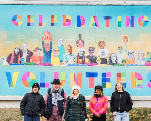 Celebrating volunteers with Sidmouth’s Wallspace