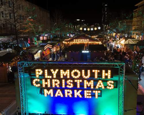 Plymouth Christmas Market Unwraps Opportunities for Young Traders