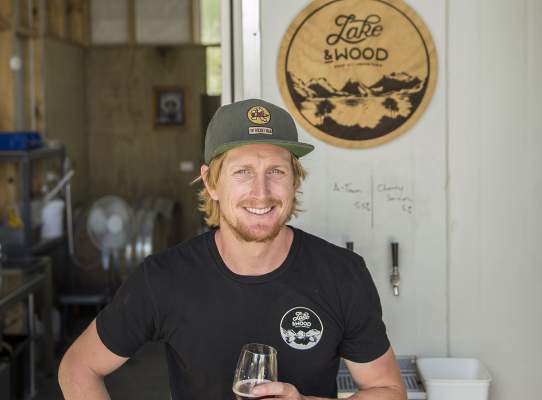 Local craft beer brewer, Jay Sherwood