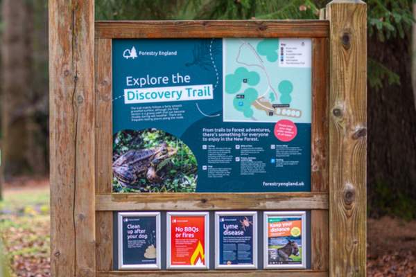Reptile Centre Trail - Sign